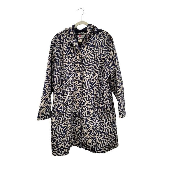 Boden Women's‎ Hooded Raincoat Jacket Size 20 22 Printed - Picture 2 of 11